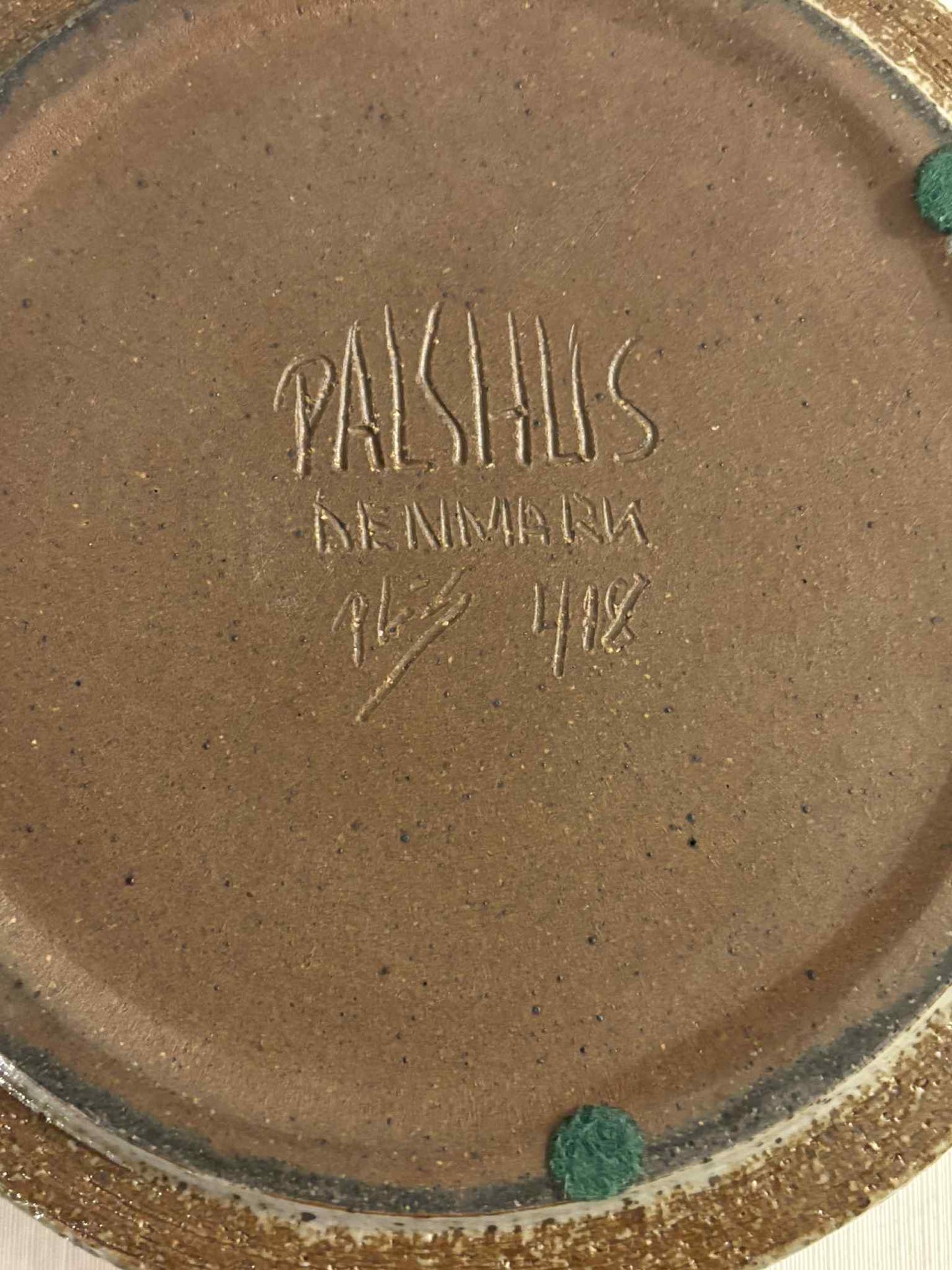 デンマークのストーンウェア、ペル・リンネマン＝シュミット作、パルシュス社製、1960年代