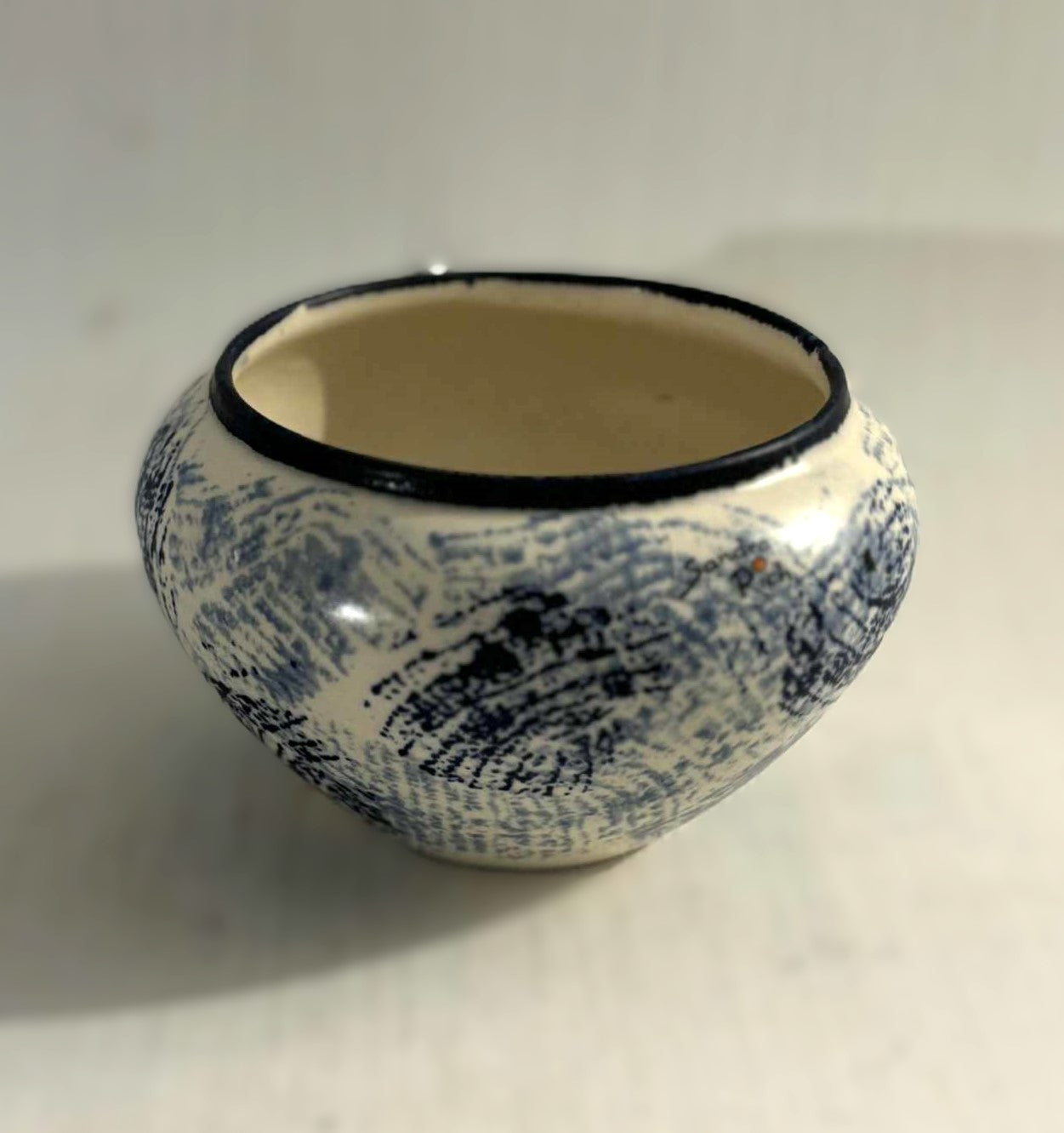 Smuk keramikskål fra Sandra Rich, Tyskland