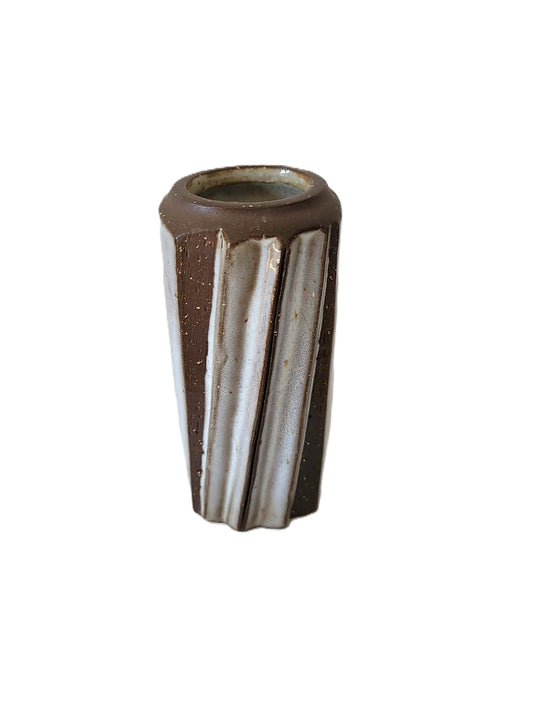 Danish vintage stoneware vase, design by Michael Andersen & Son for Søholm Denmark