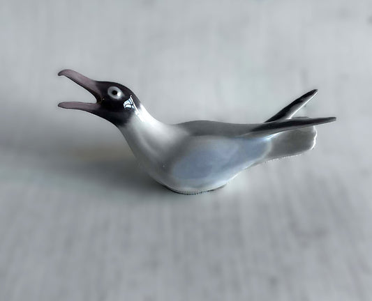 ビング＆グロンダール社製、カモメの形をした陶器製置物 - 品番01234