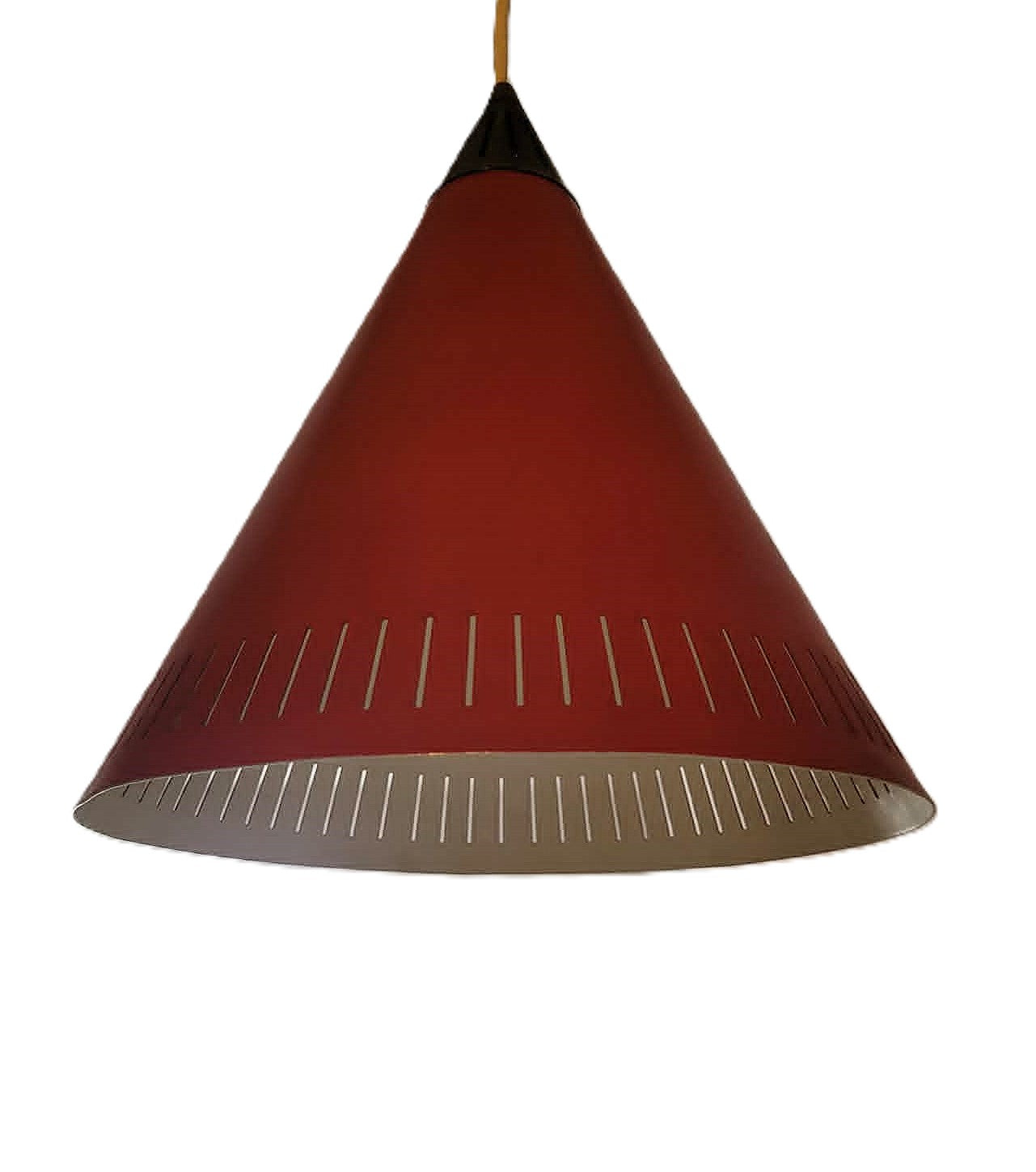 Danish vintage design -  Pendant light by Bent Karlby, Denmark 1969