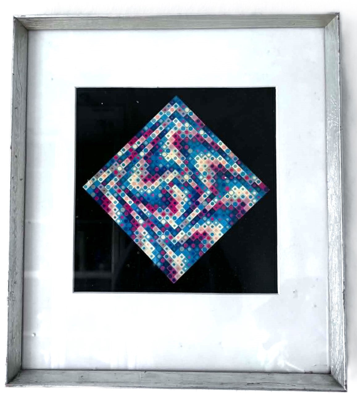 VICTOR VASARELY - Majus, offsettryk af den fransk-ungarsk kunstner Victor Vasarely (1960-1997)