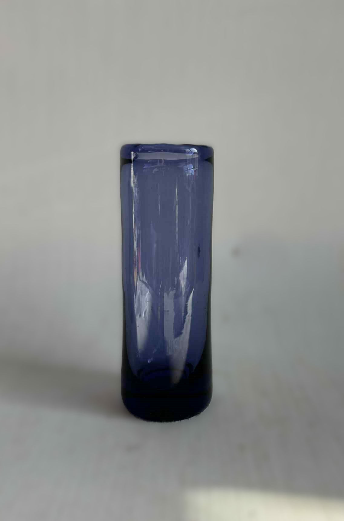 Art glass vase from the Safir series designed by Per Lutken in 1955, Holmegaard