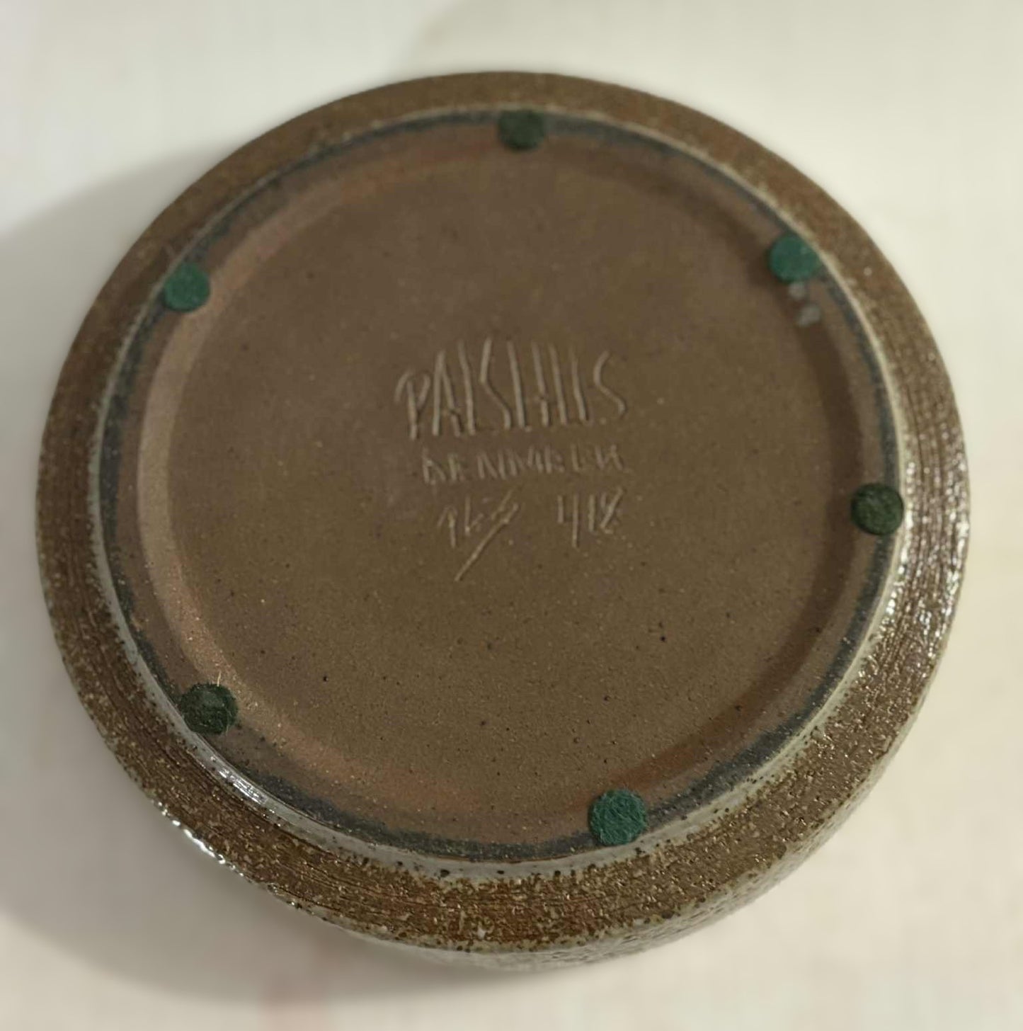 デンマークのストーンウェア、ペル・リンネマン＝シュミット作、パルシュス社製、1960年代