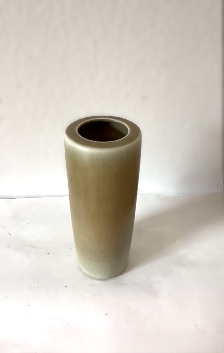 Palshus stoneware vase in Hare Fur Glazed, Denmark 1960s