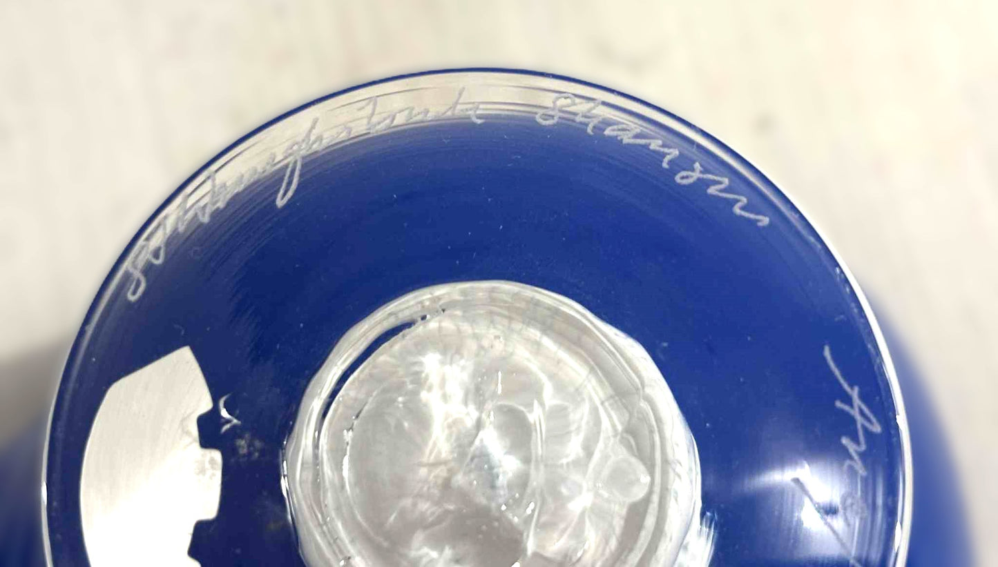 ストックホルムのグラスブルック Karin Hammar Skansen のガラスボウル