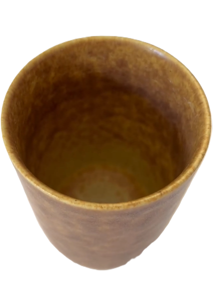 Palshus Hare Fur Glazed stoneware vase, Denmark 1969