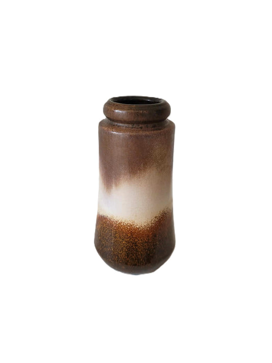 West Germany keramik vase i flotte farvenuancer