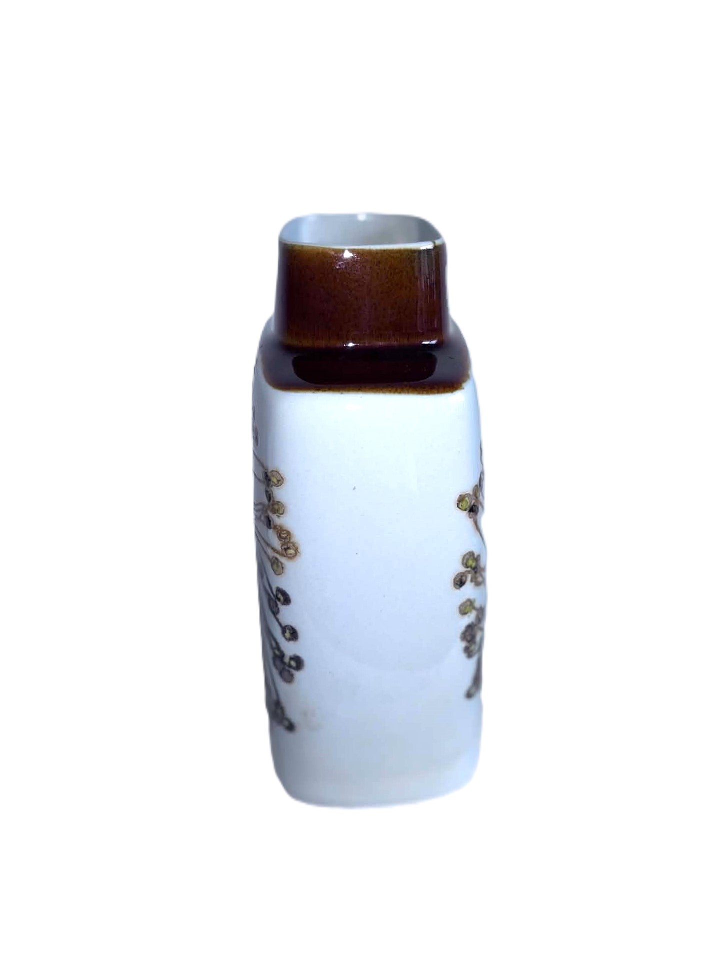 Danish Porcelain Baca Faience Vase by Ellen Malmer for Royal Copenhagen, 1960s