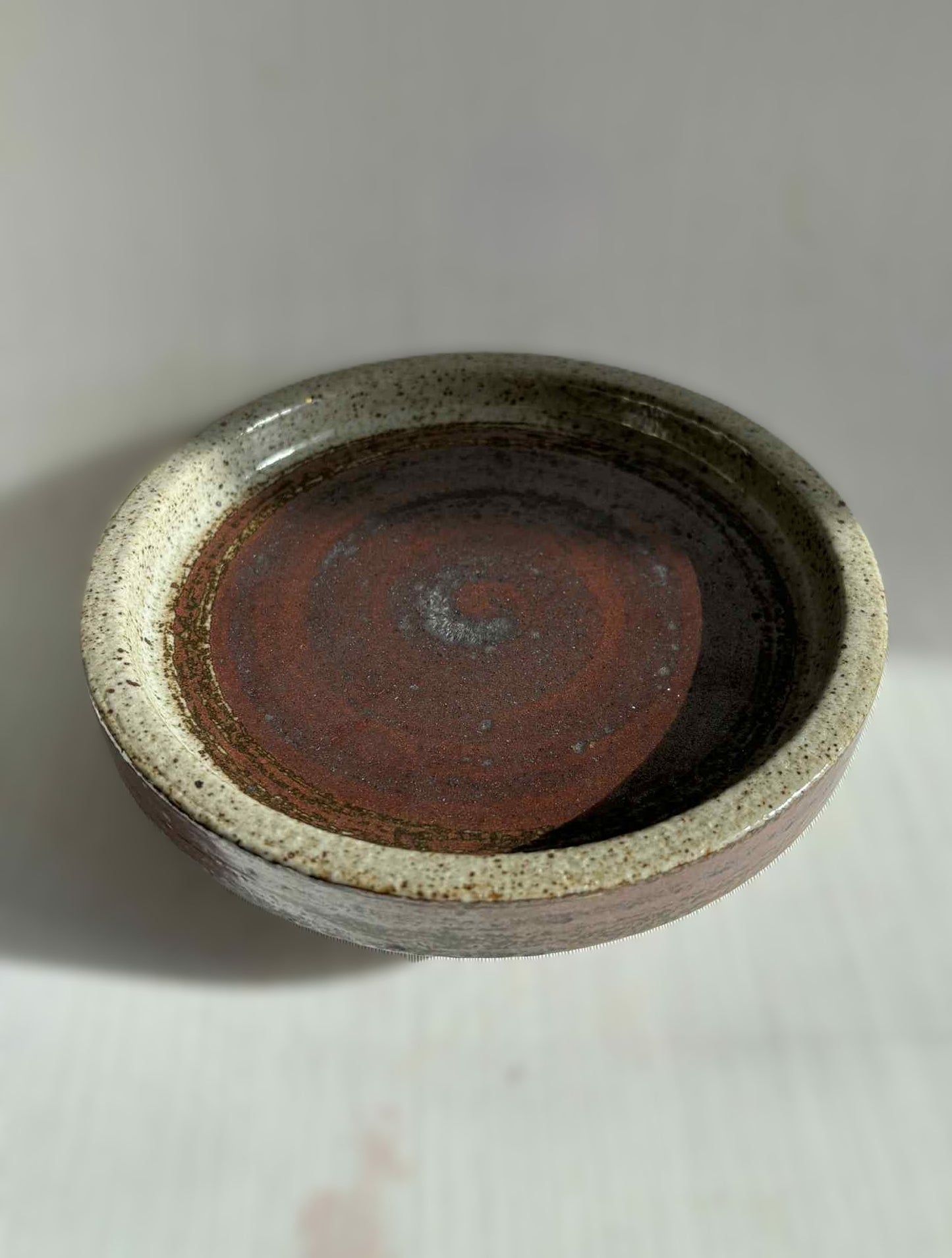 Danish stoneware Dish by Per Linnemann-Schmidt for Palshus, 1960s