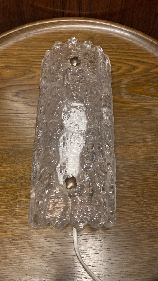 Beautiful Carl Fagerlund wall lamp from Orrefors - no. 01498