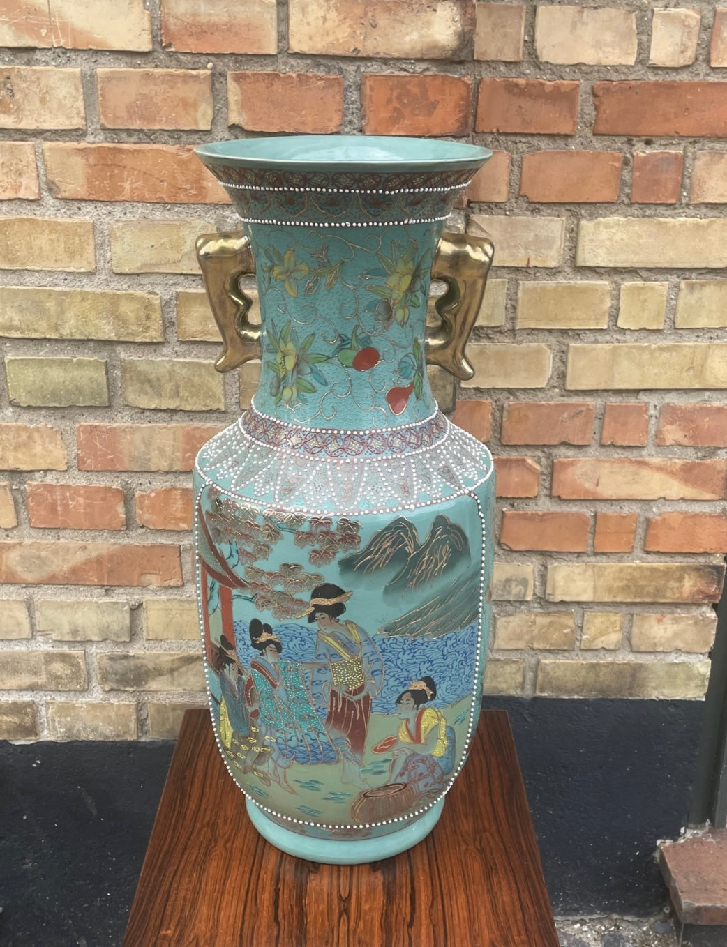 美しい中国磁器の床花瓶 - no.