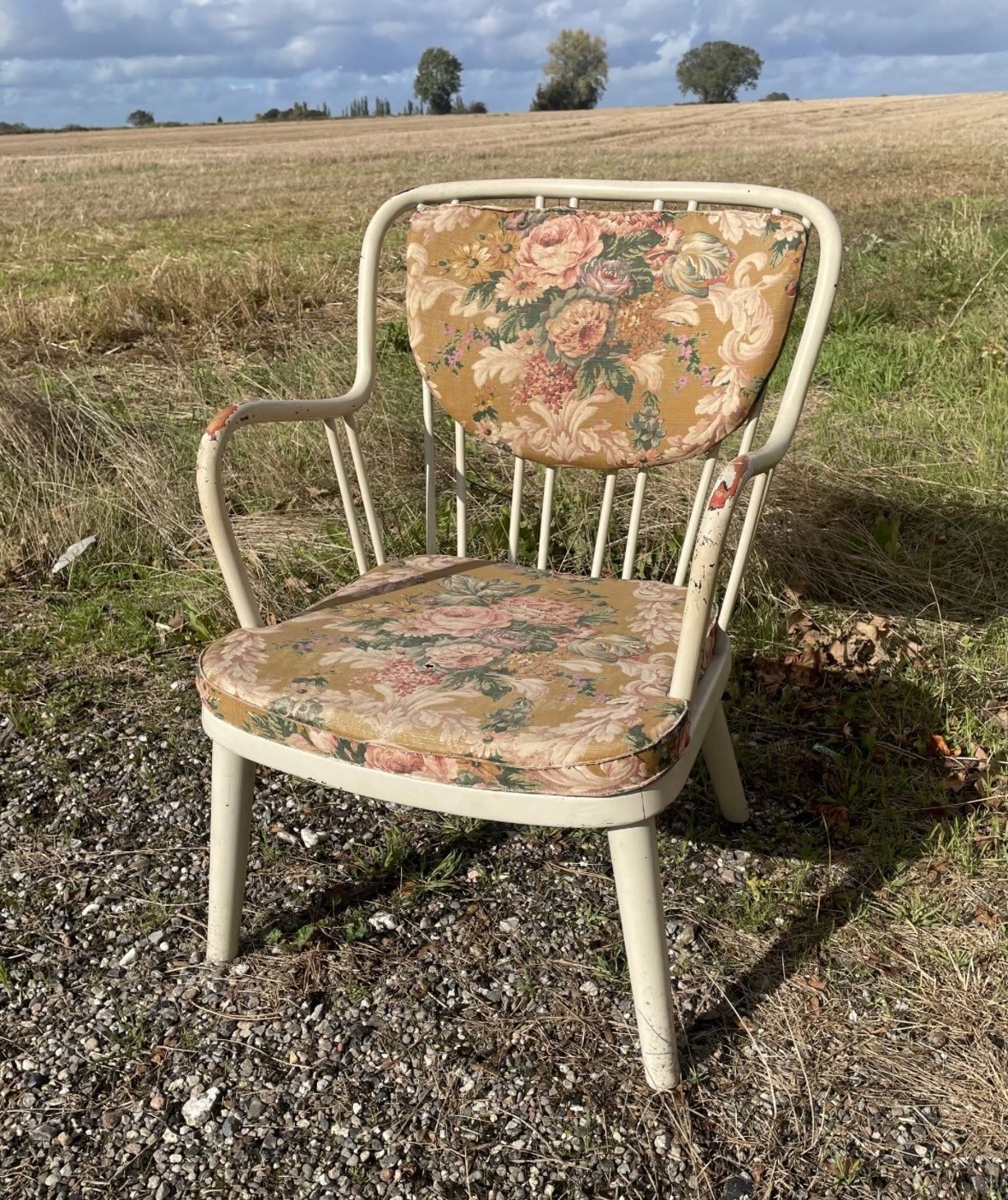 Aage Herman Olsen ash armchair, model 1774 from Fritz Hansen