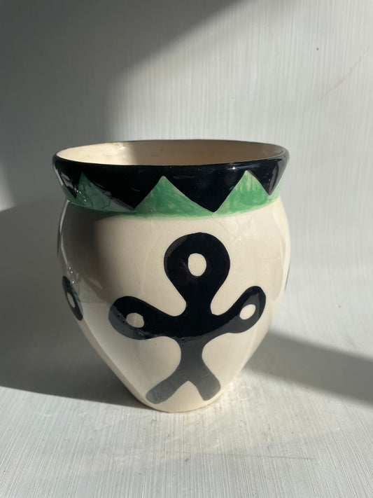 Smuk keramikvase fra 1990erne - nr. - 017020
