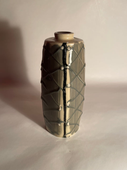 美しい Fyrkat 陶器の花瓶 - No. 090700