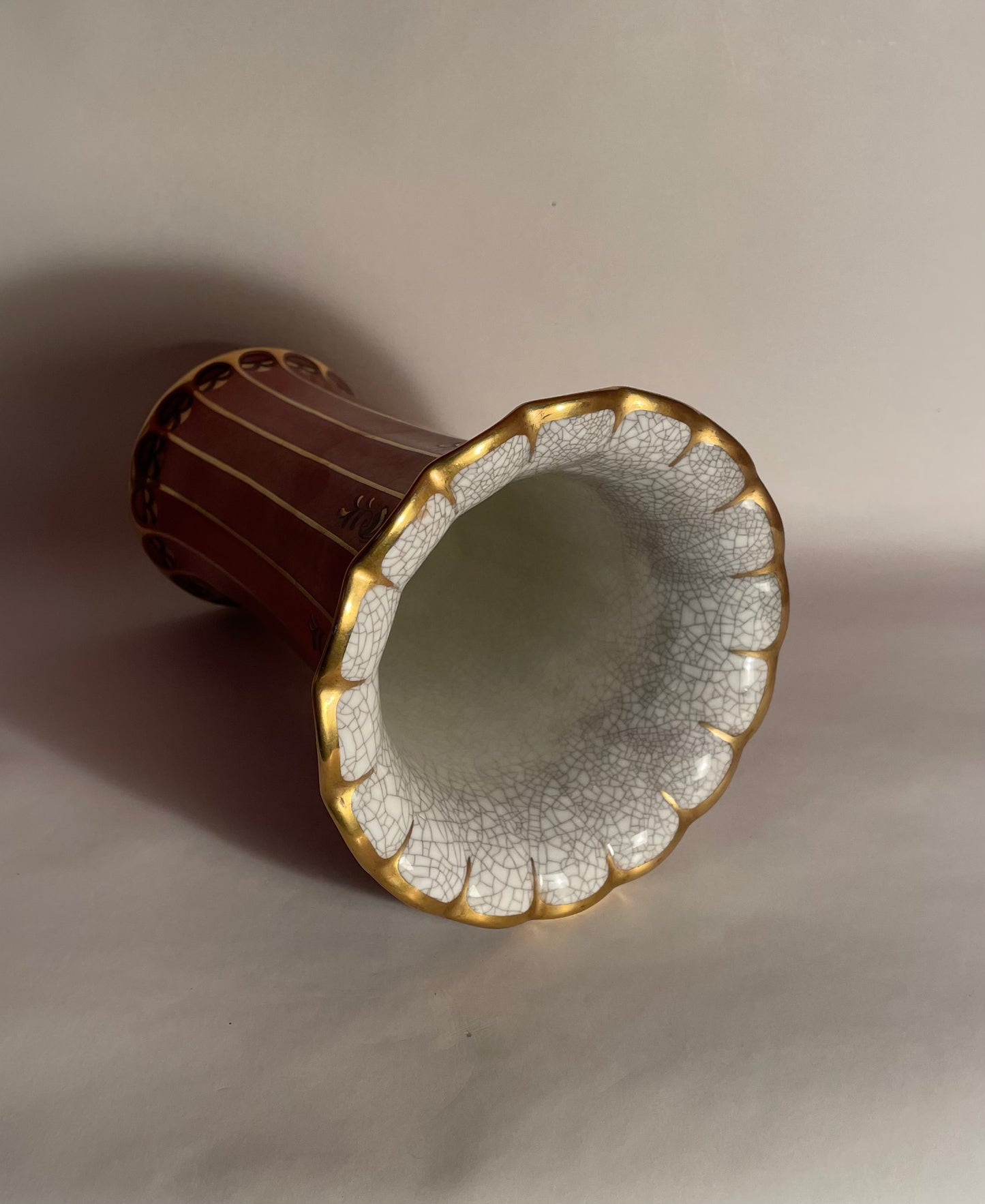 Flot Dahl Jensen craquele vase - nr. 091000