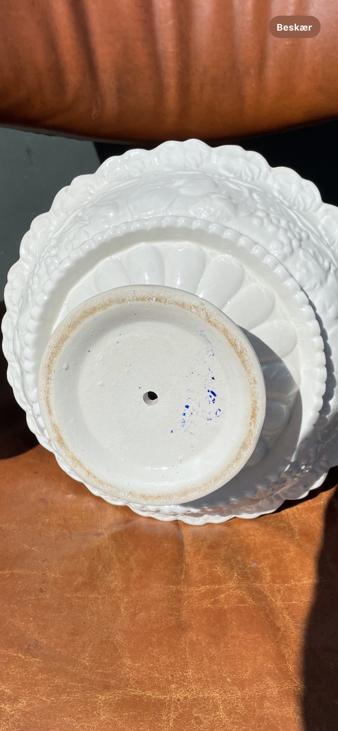 Beautiful ceramic fruit bowl - no. 036020