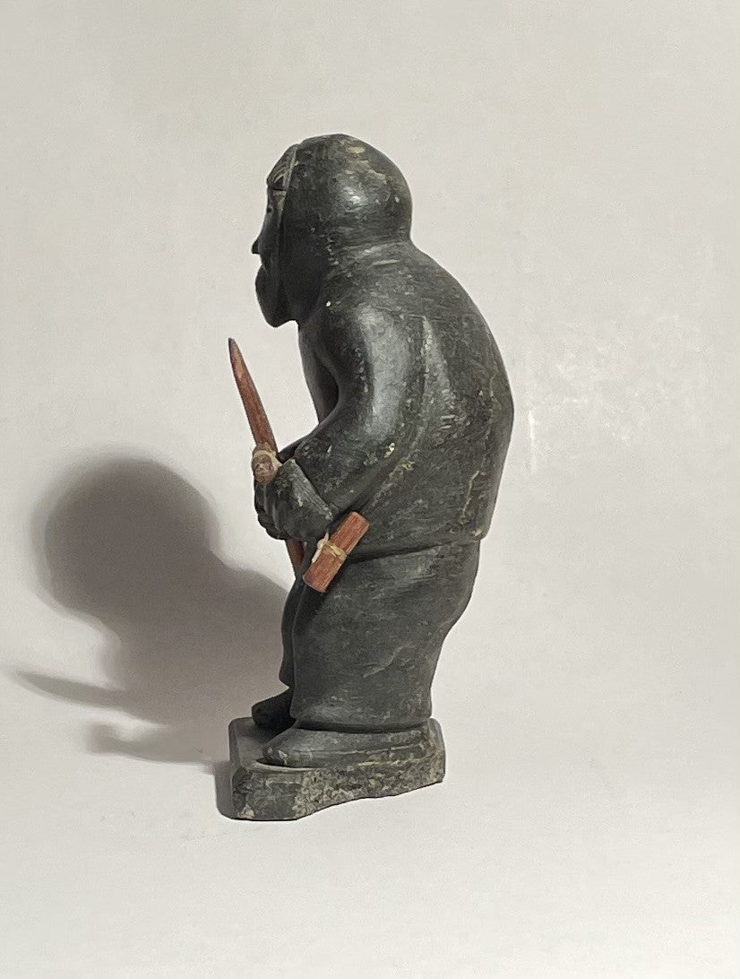 2 Nice soapstone figurines from Greenland - no. 01620