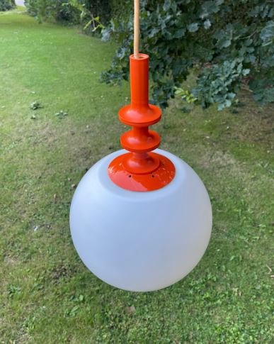 Vintage 1970s Space Age Hanging Lamp - No. 09031