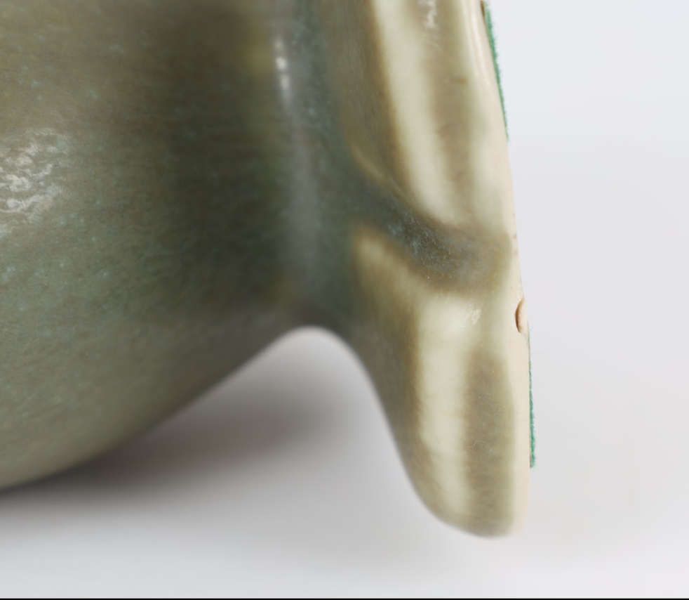 Kjeld Jordan for Palshus – Rare Stoneware Bird in Hare Fur Glaze, Denmark 1960s