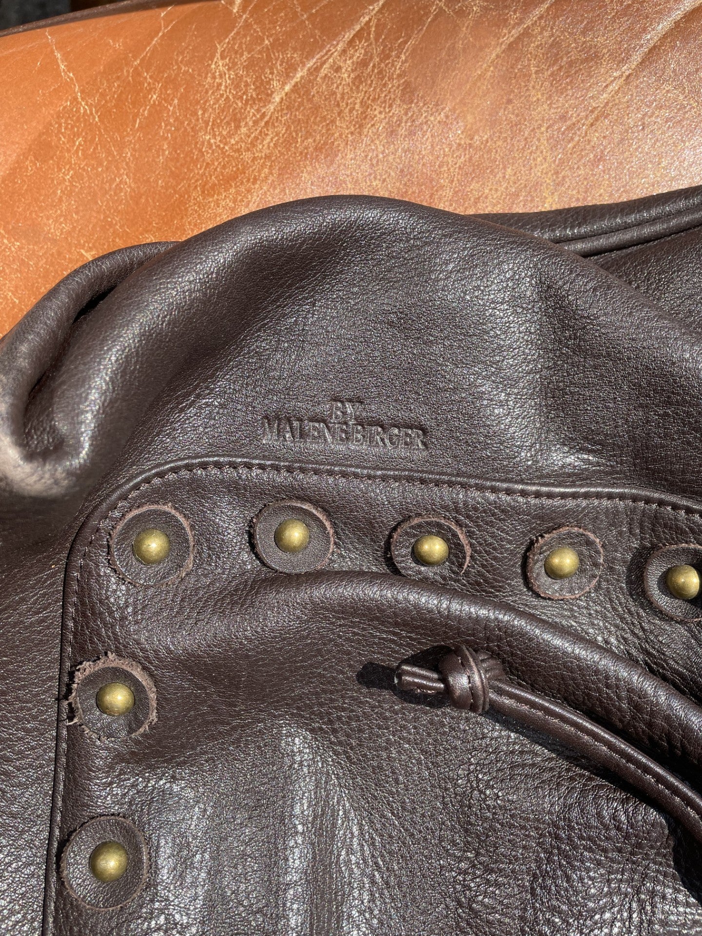 Beautiful Malene Birger shoulder bag in soft leather - 021010