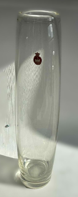 A stunning Large Scandinavian Glass Vase, Made by Holmegaard, Denamrk 1960s
