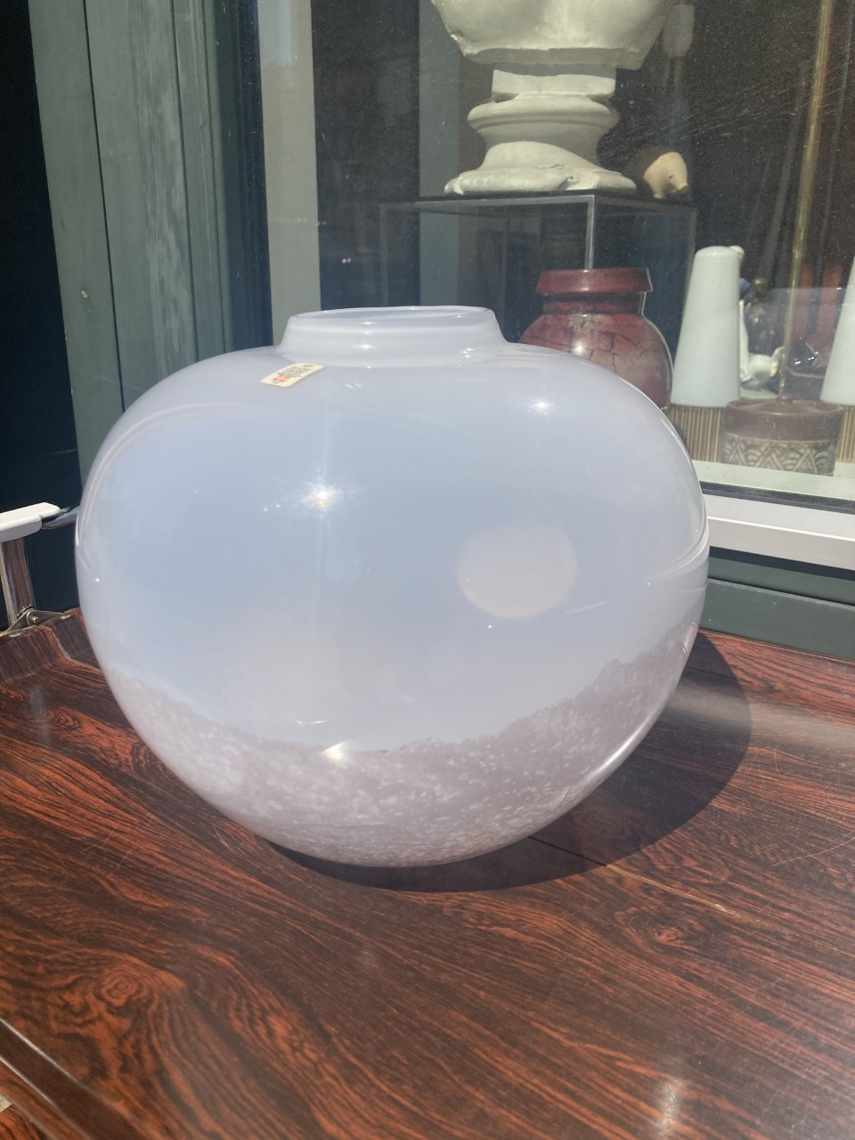 Flot Holmegaard glas vase - nr. 0057