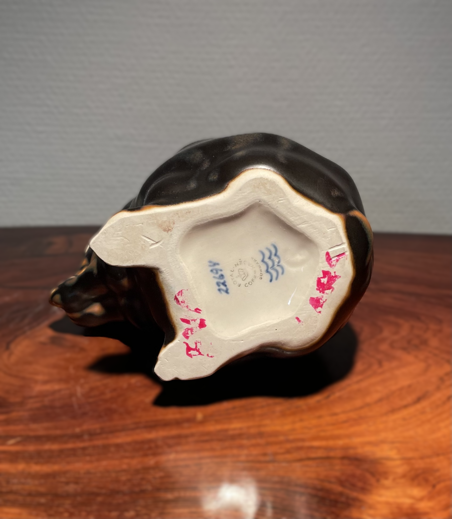 Jeanne Grut stoneware figurine from Royal Copenhagen “mother rabbit” - no. 159753