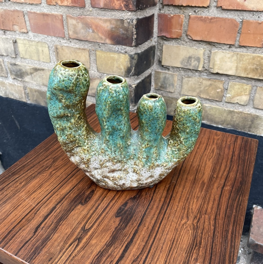 Flot keramik vase - nr. 013070