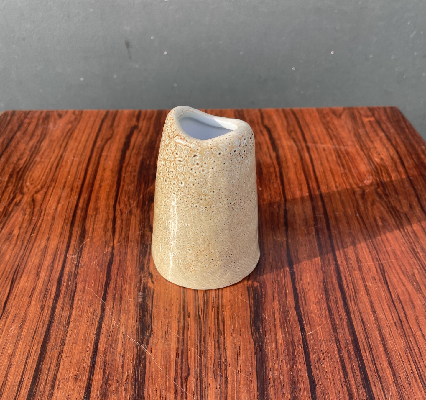Beautiful Thorkild Olsen ceramic vase from Aluminia - no. 012045