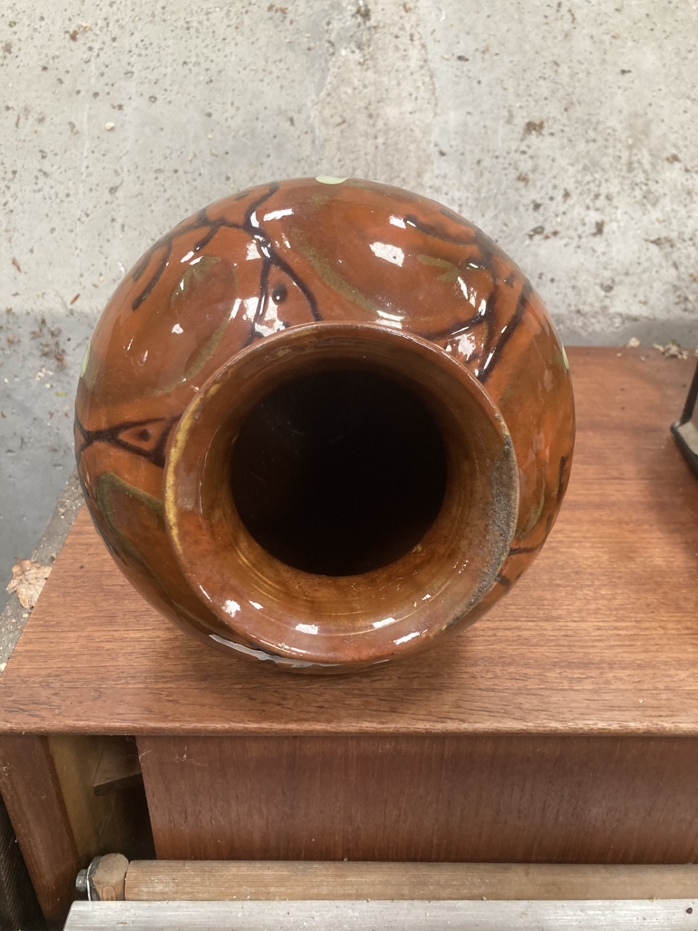 Utrolig smuk keramikvase - nr. 0355