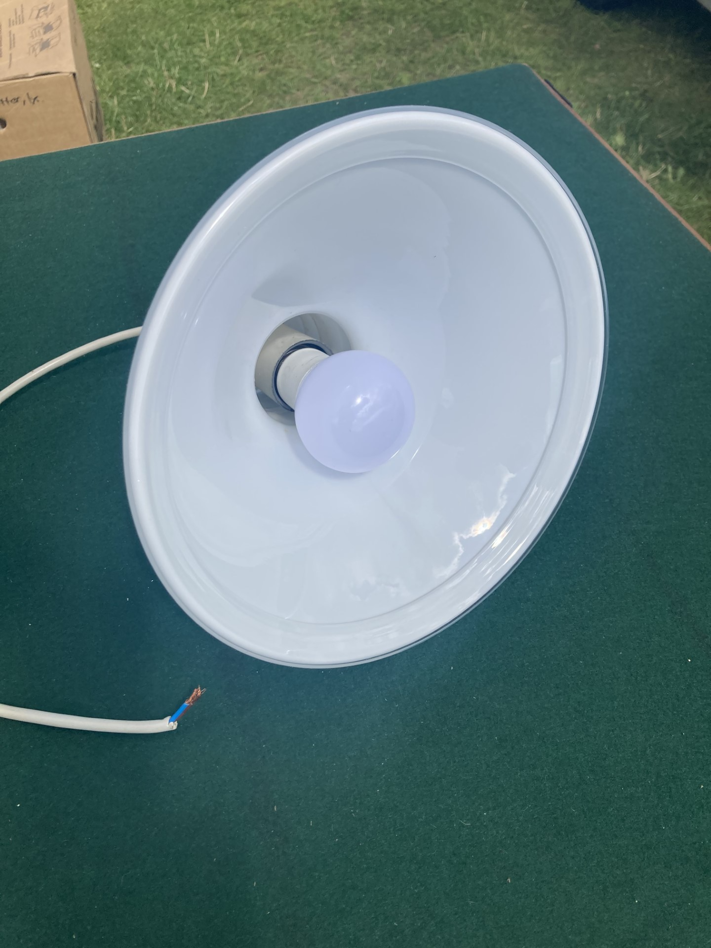 Holmegaard pendant light, great condition, price DKK 750 - no. 0322