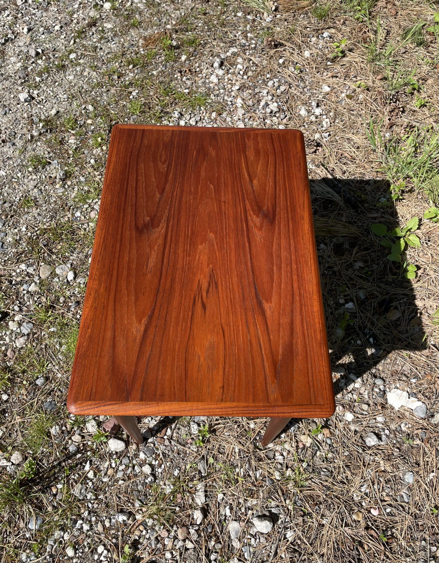 Teak nesting table - no. 150125
