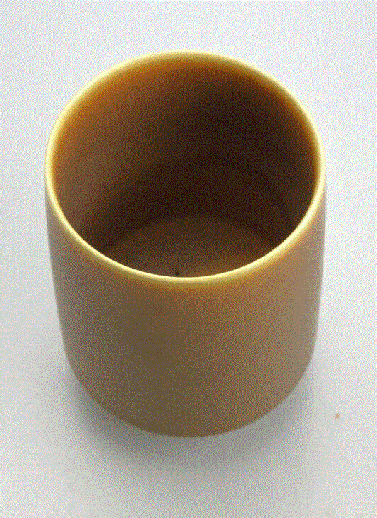 Mid-Century stoneware vase in Brown hare fur glaze from Palshus, Denmark 1960s