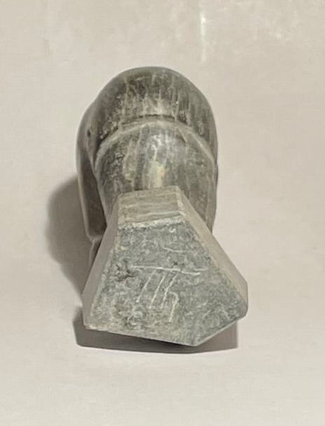2 Nice soapstone figurines from Greenland - no. 01620