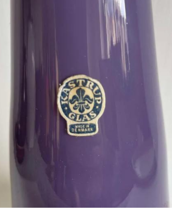 Three Scandinavian Opaline Glass Vases by Jacob E. Bang for “Kastrup-Holmegaard”, Denmark 1960s