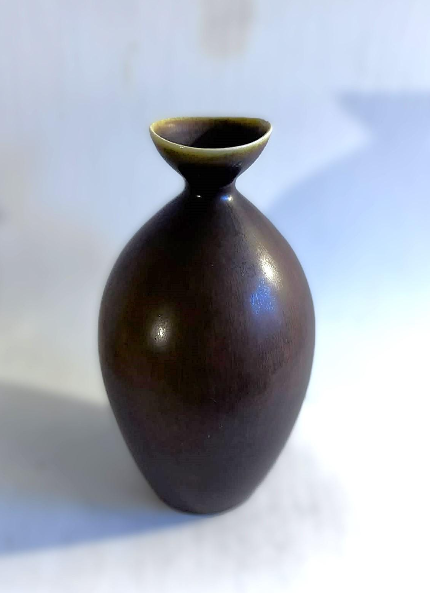 Rare stoneware vase from Palshus, design by Per Linnemann-Schmidt, Denmark 19650-60s
