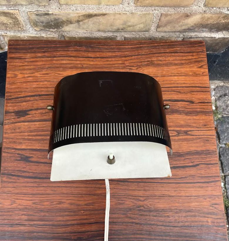 Retro bedside lamp in metal - no. 09024