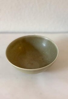 パルシュス ヘアーファー釉薬炻器ボウル、デンマークデザイン 1960年代