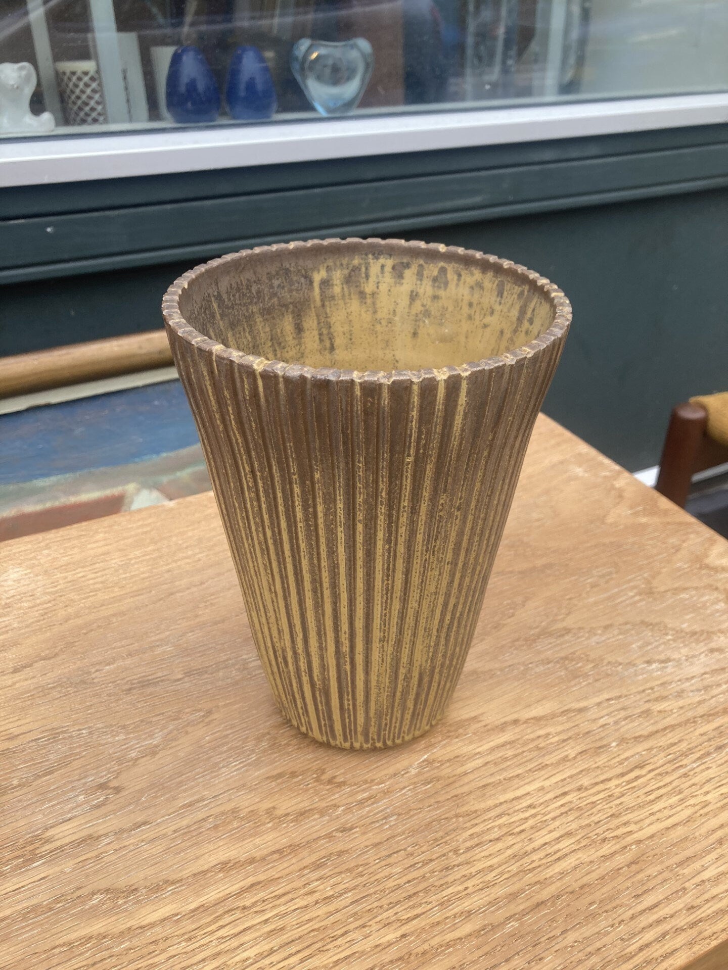 Stor stentøjsvase model 65, design af Arne Bang (1901-1983) - nr. 01601