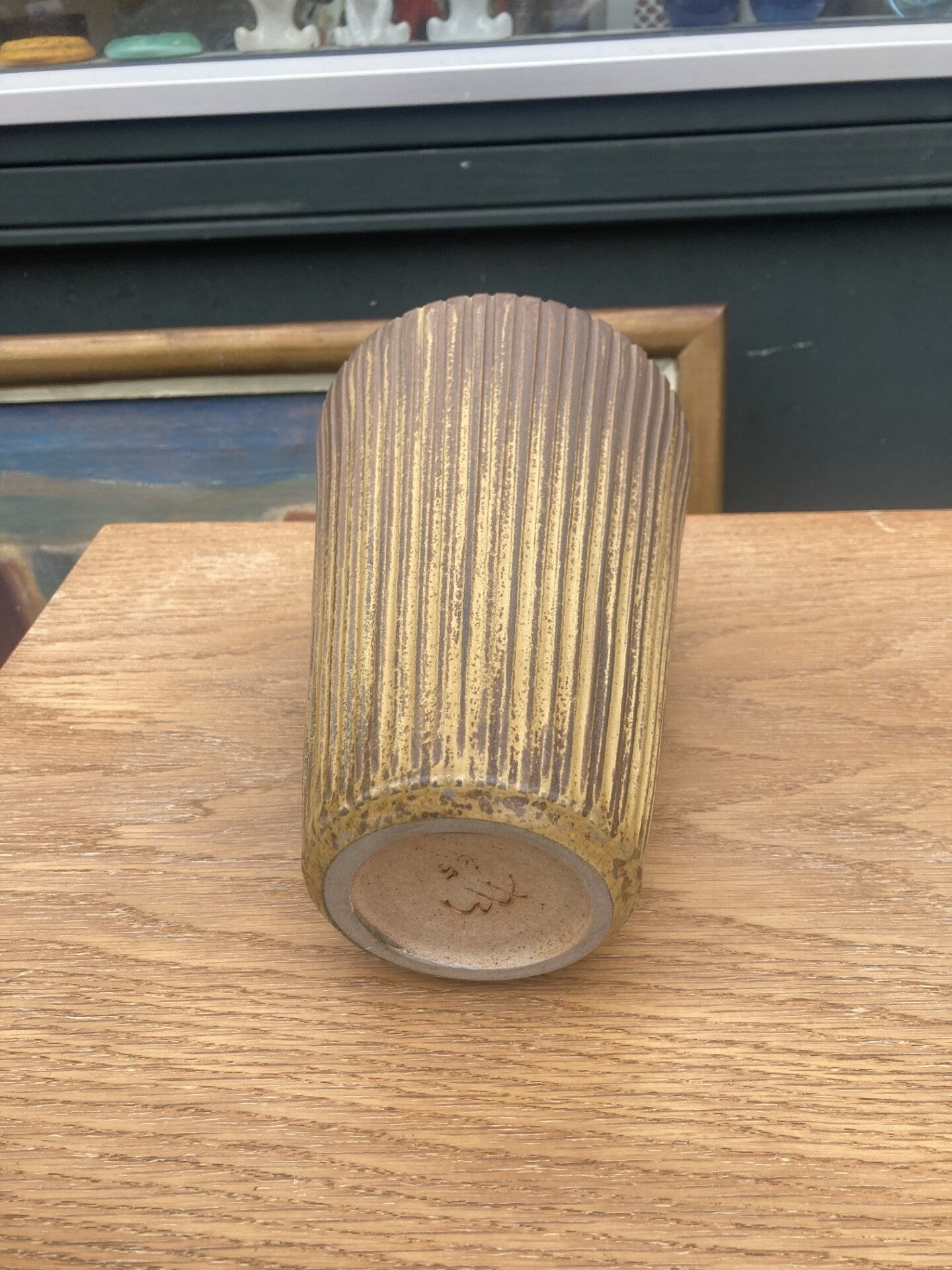Stor stentøjsvase model 65, design af Arne Bang (1901-1983) - nr. 01601
