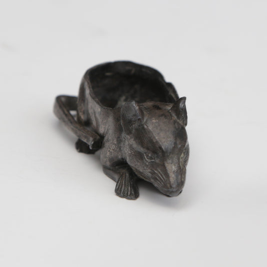 Old sewing needle cushion shaped like a field mouse - no. 55569877