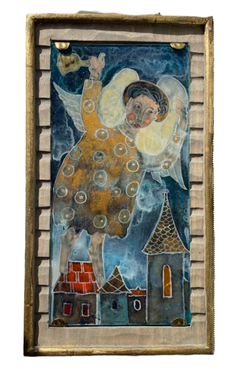 Polish stained glass by Magda Fortecka - no. 09010