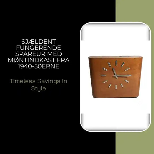 Sj&aelig;ldent fungerende Spareur med m&oslash;ntindkast fra 1940-50erne by@Outfy