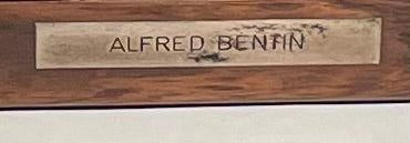 Beautiful rosewood box from DBU - no. 01588
