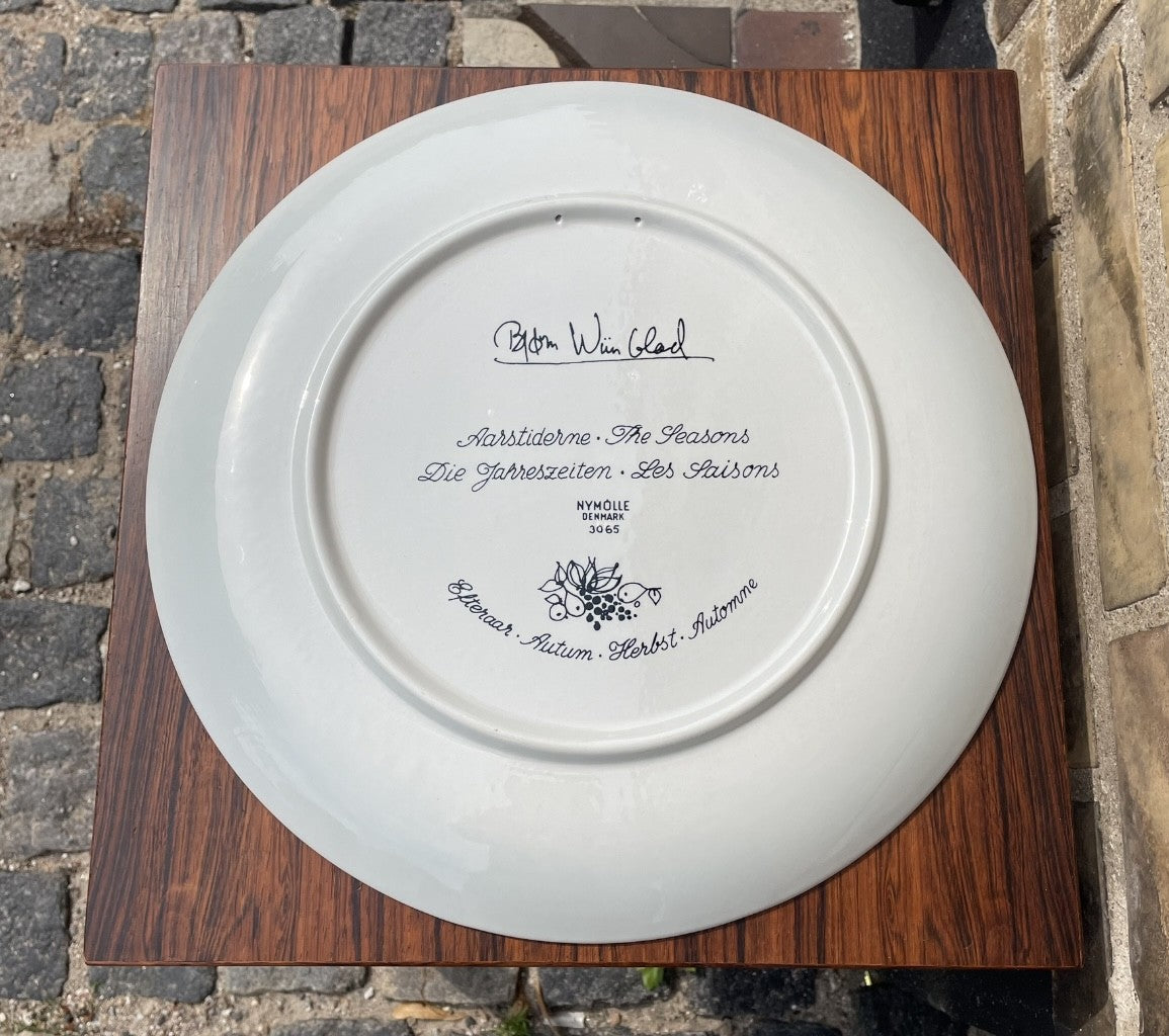2 pcs. Bjørn Wiinblad wall plates - no. 09755