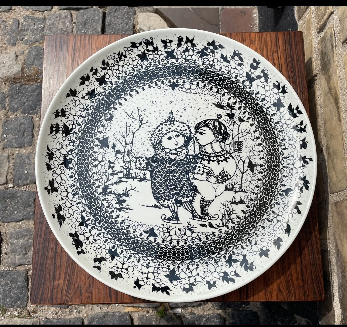 2 pcs. Bjørn Wiinblad wall plates - no. 09755