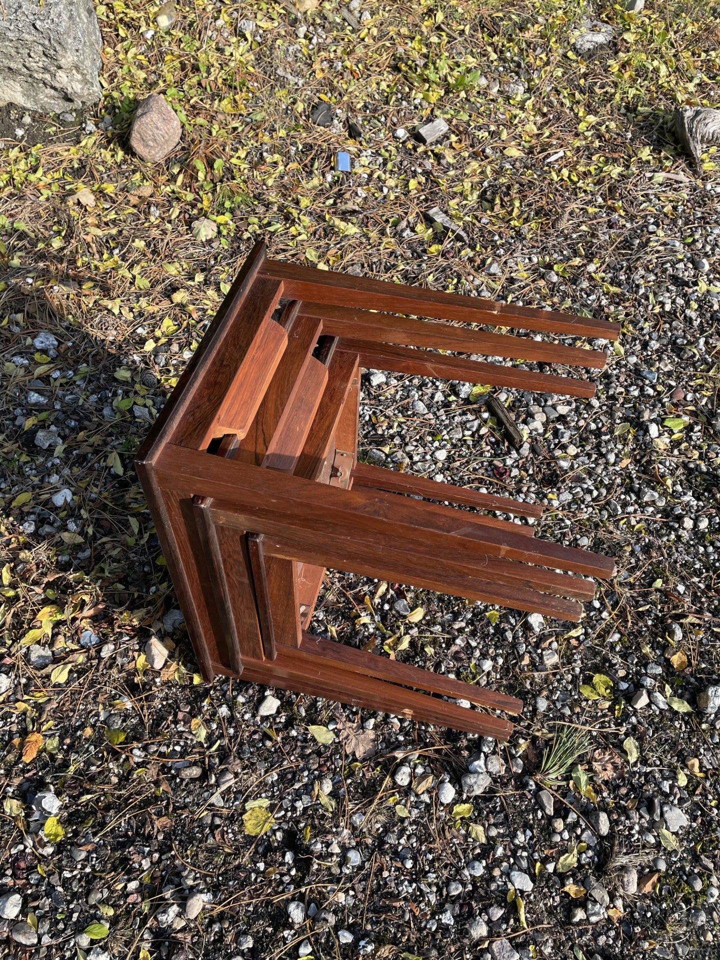 Flot Palisander indskudsbord - nr. 09140