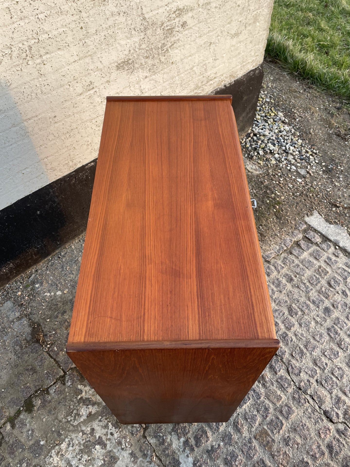 Flot teak kommode med 6 skuffer - nr. 01701