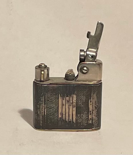 Beautiful silver lighter stamped 830 s HG - no. 01801